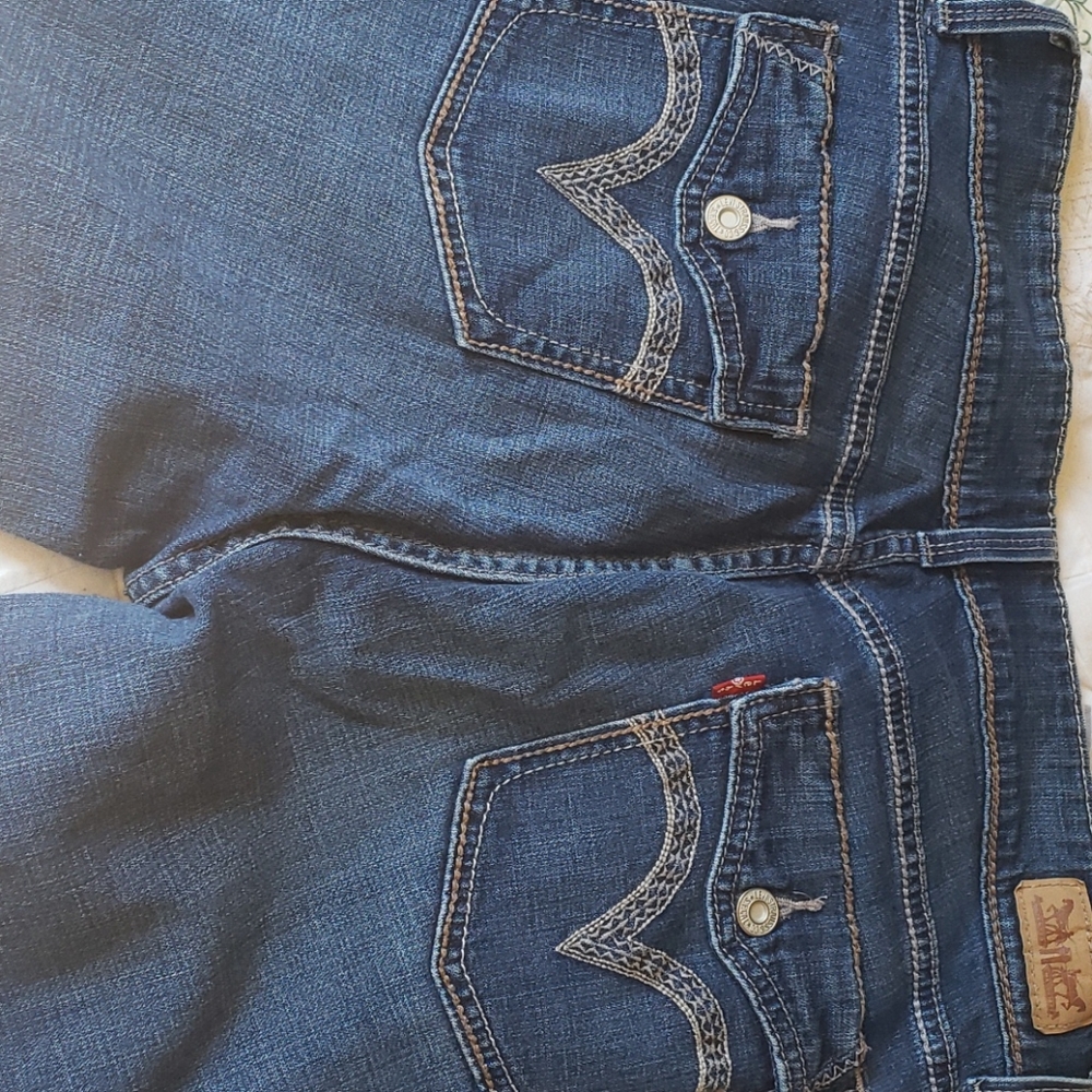 Levi's curvy boot jeans